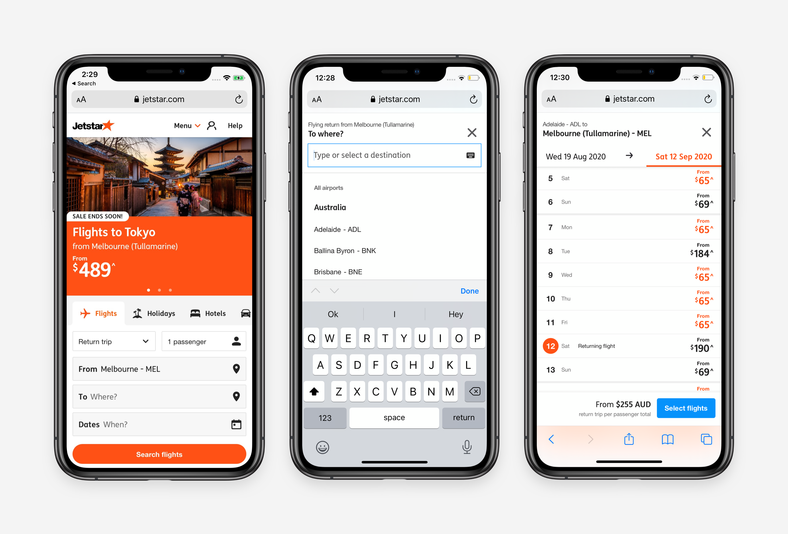 A new search experience for Jetstar
